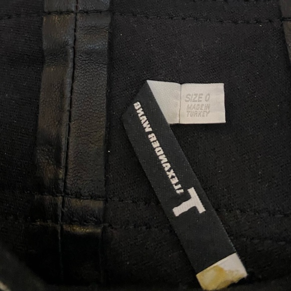 Alexander Wang Leather Leggings - Picture 4 of 4